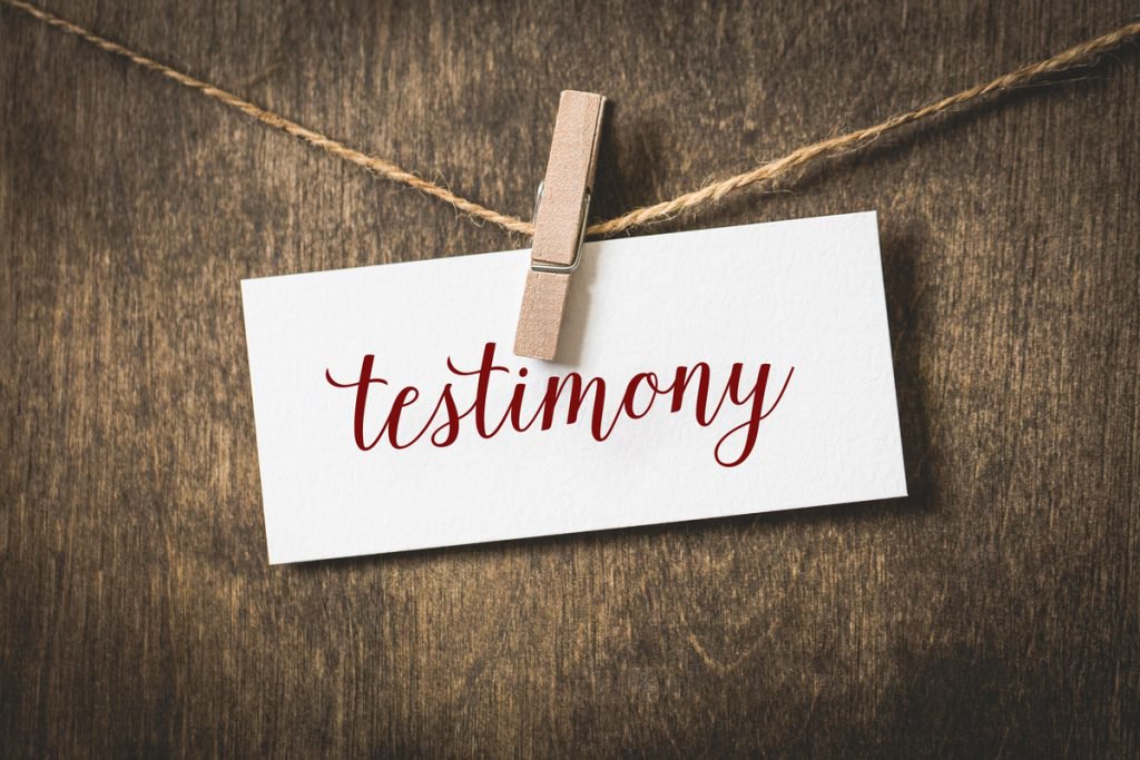 Sharing Your Testimony - Rooted Thinking : Rooted Thinking